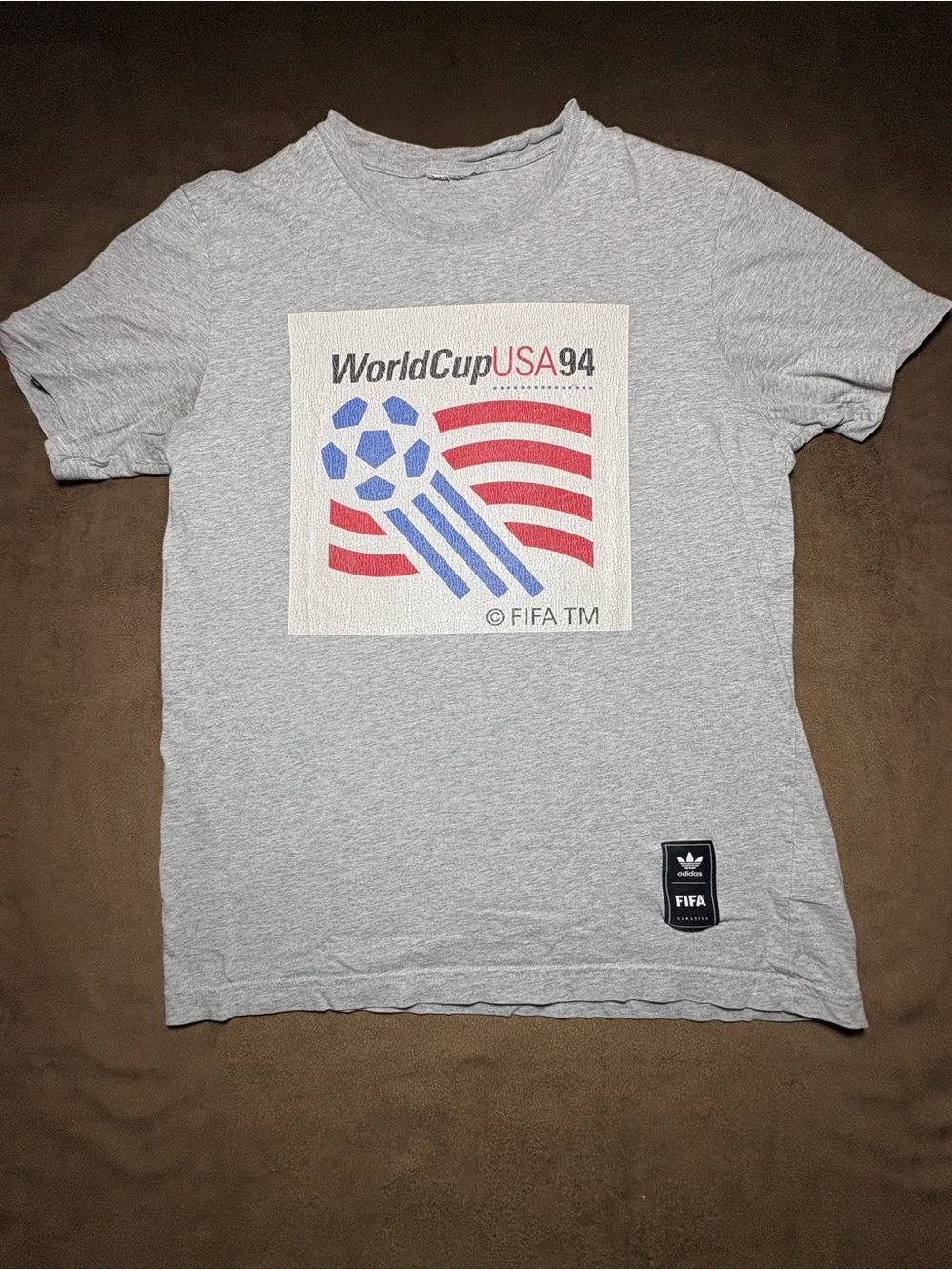 Adidas FIFA World Cup USA 94 T-Shirt - Size Medium ⚽🇺🇸